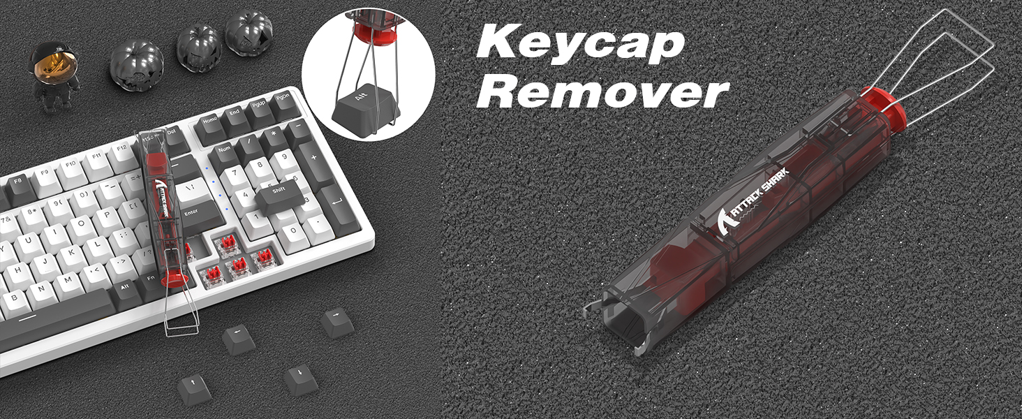 ATTACK SHARK KS01 2in1 Keycap Puller and Switch Puller for Mechanical