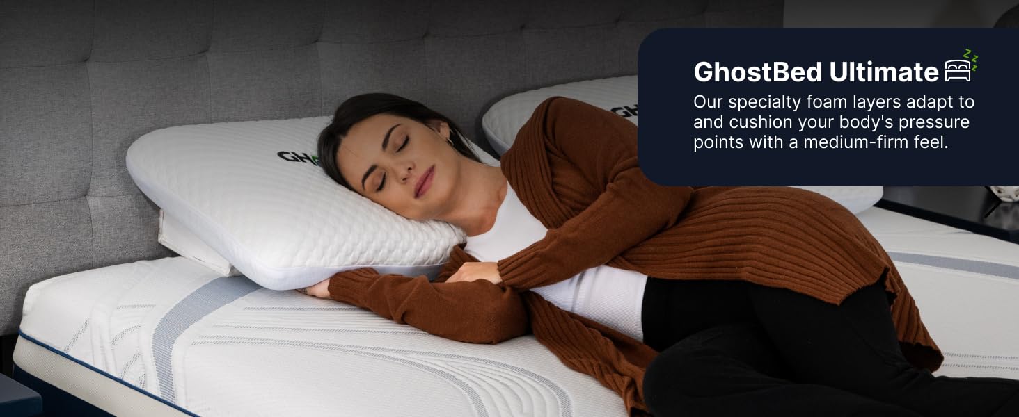 GhostBed Adjustable Bed Frame Power Base with Ultimate Cool