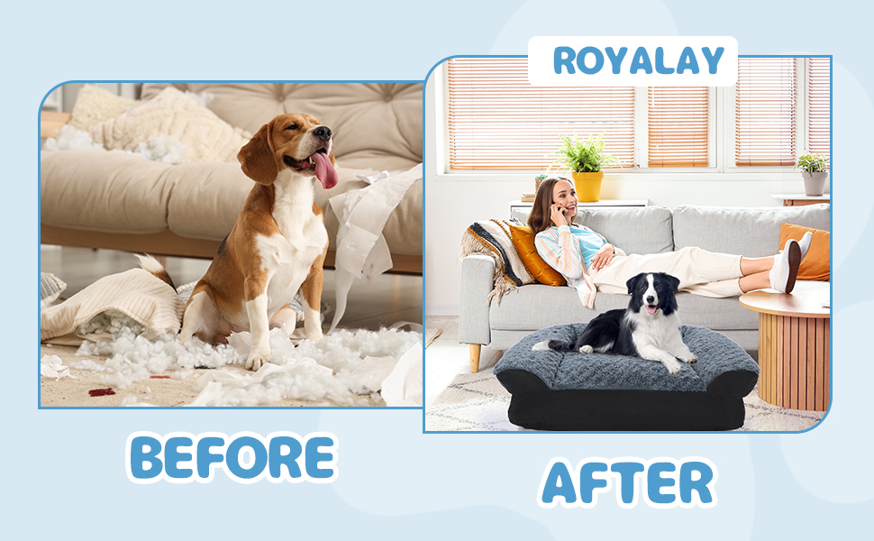 ROYALAY Indestructible Dog Bed for Aggressive Chewers
ROYALAY Orthopaedic Tear Proof Dog Bed for Dogs
ROYALAY Unchewable 1916de07 465f 4b13 Afa2 52f352331dfc. CR0,0,970,600 PT0 SX970 V1