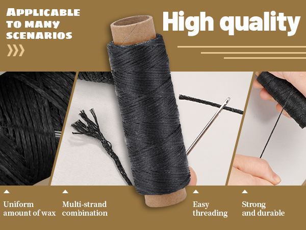 Leather Thread for Hand Sewing