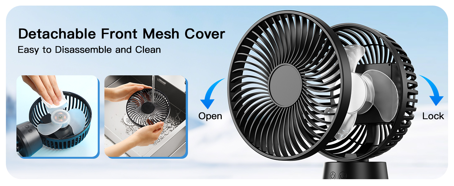 Detachable Front Mesh Cover