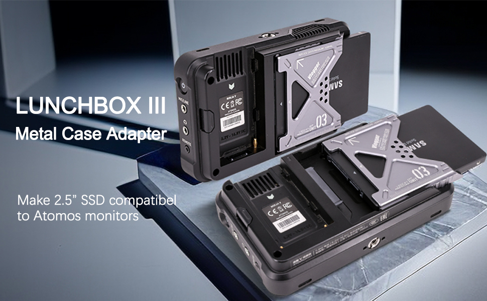 Amazon.com: Lunchbox III 870EVO SSD Case Compatibe for