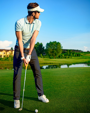Mens Stretch Golf Pants 