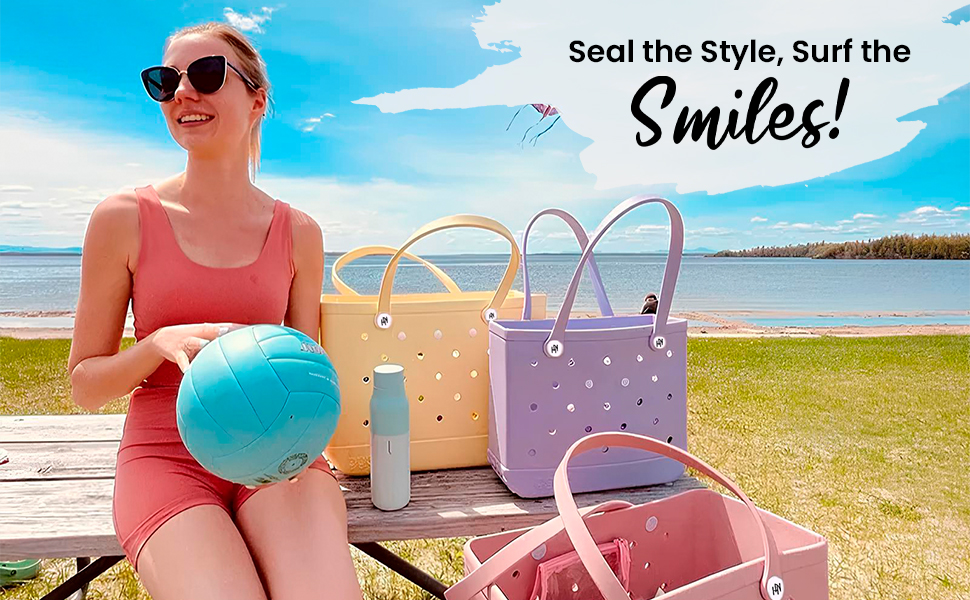 Style Surf Smiles Beach Bags