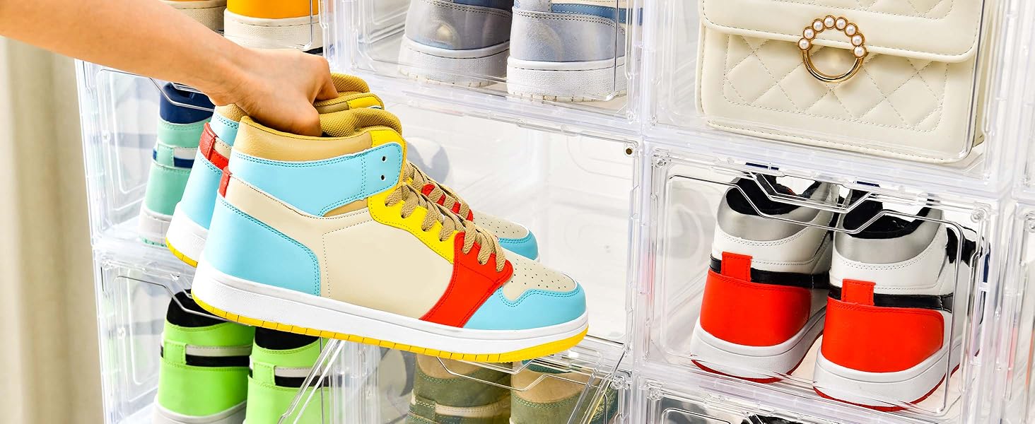 Clear Shoe Storage Organizer