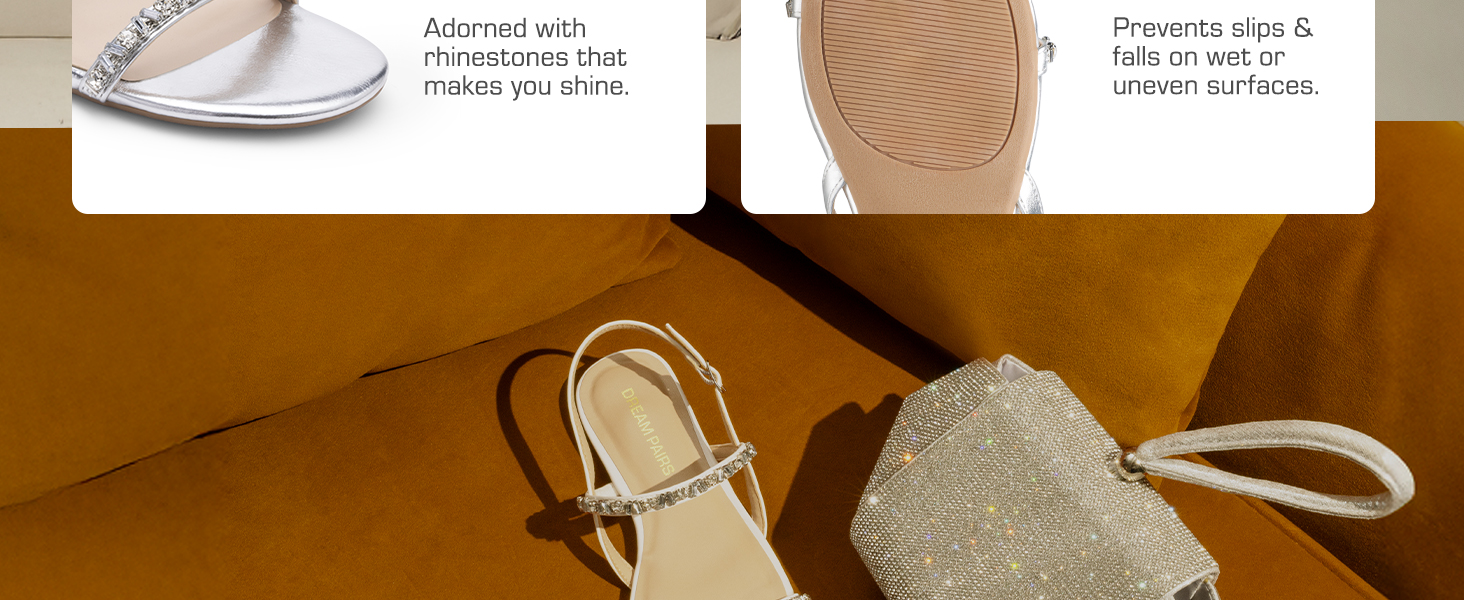 rhinestone sandals