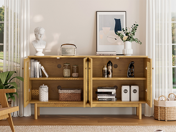 NODEL DESIGN Teak Dish M、S 4セット Amazon.com: LUXOAK Mid-Century TV Stand with 4 Metal Mesh