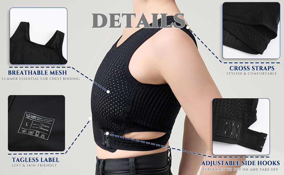 Chest Binder, LGBTUNICORNS Binder Trans Office Products