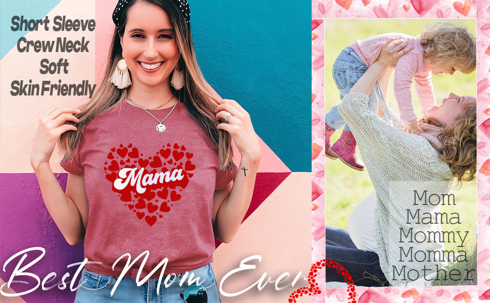 mama graphic t shirt