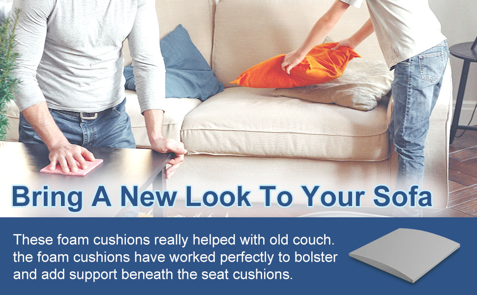 RunNico 20" x 20" Living Room Sofa Sag Support High