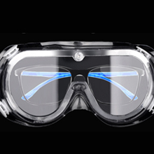 Large size Safety goggles over glasses dealt safety goggles for splash goggles shower
