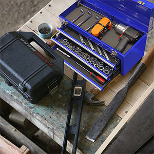 big red torin 3 drawer tool box storage organizer metal tool home office garage portable sturdy