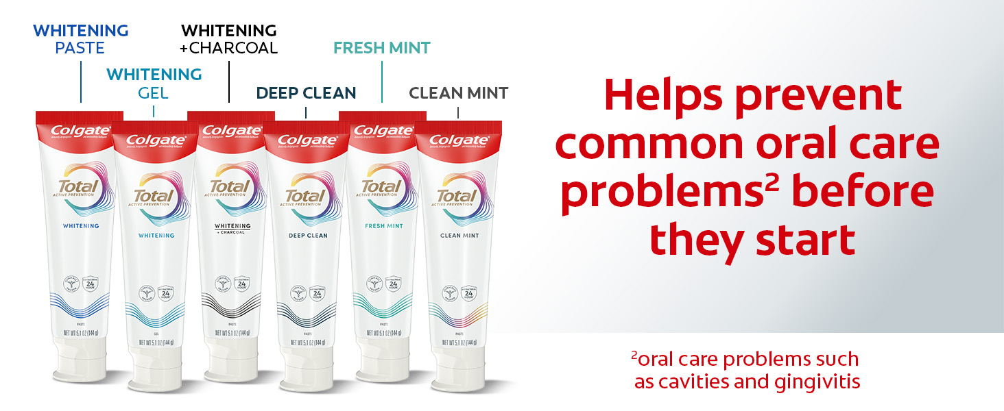 Colgate Total Toothpastes