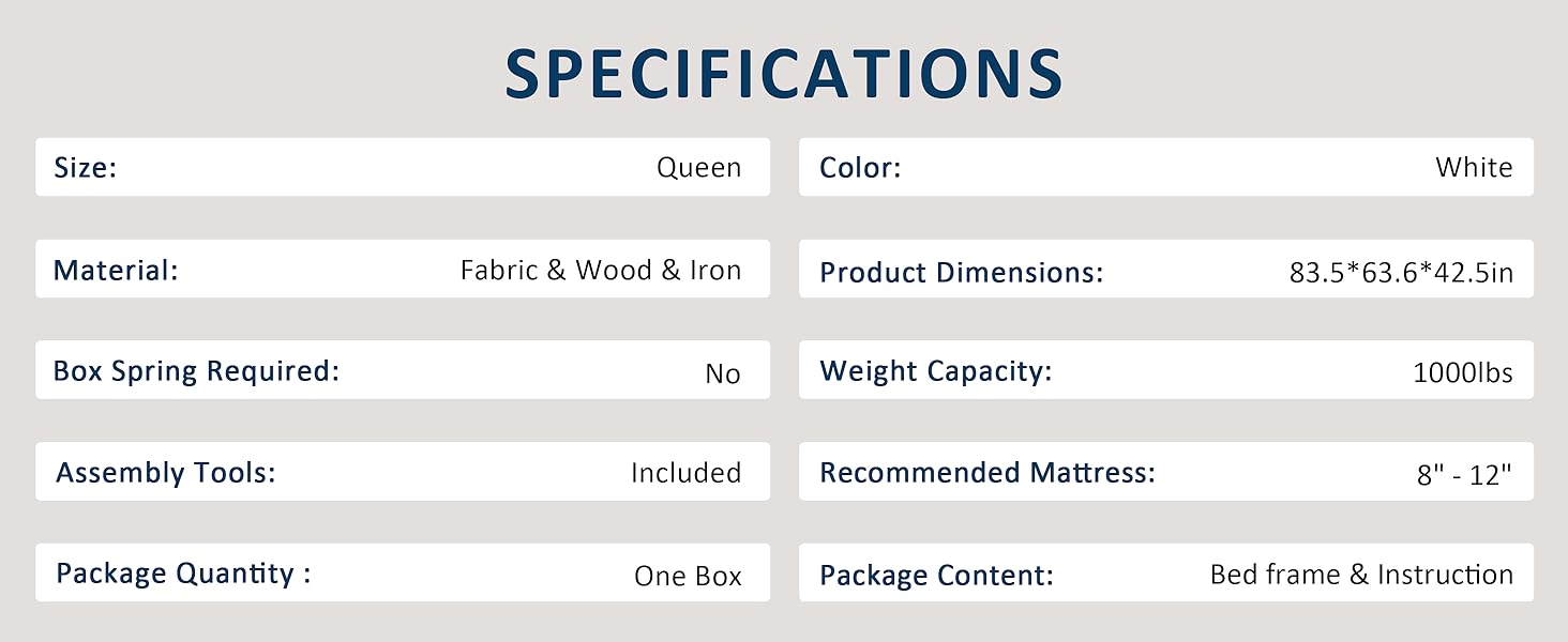 queen size platform bed frame