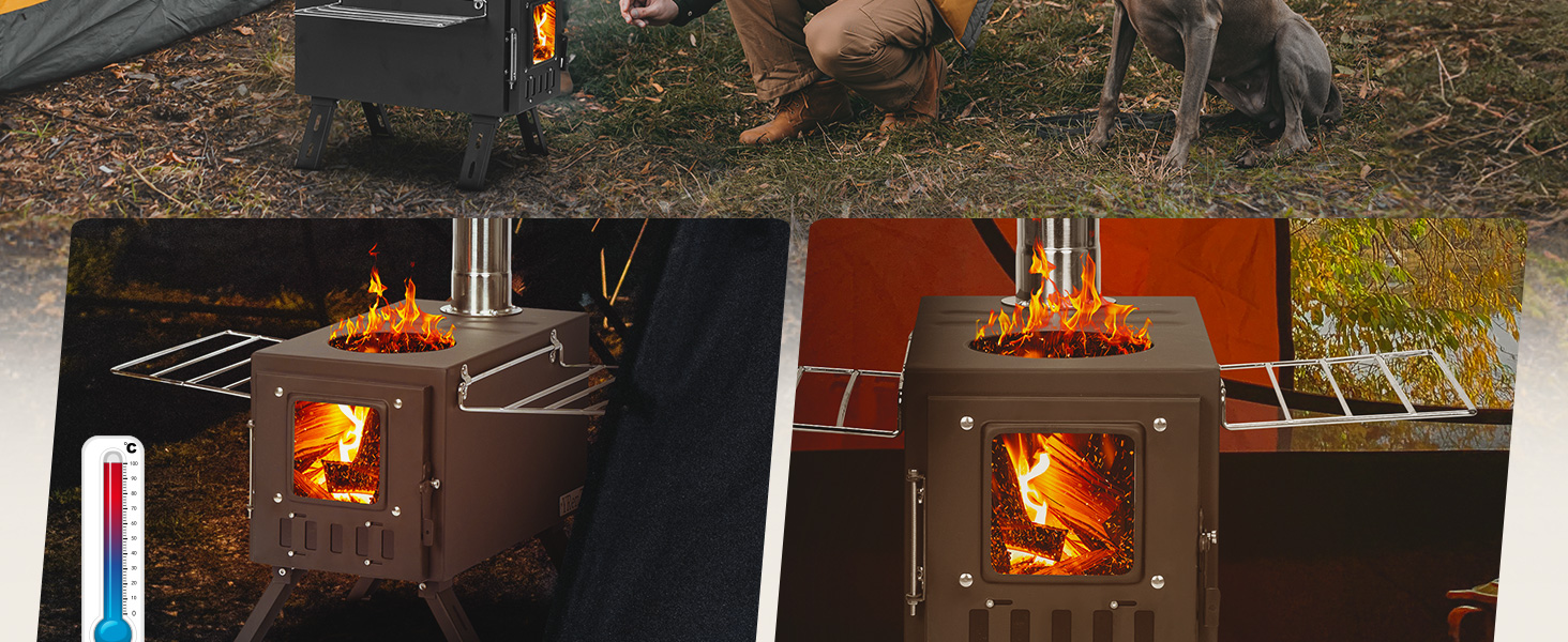 wood stove for tent, small wood stove, wood stove tent