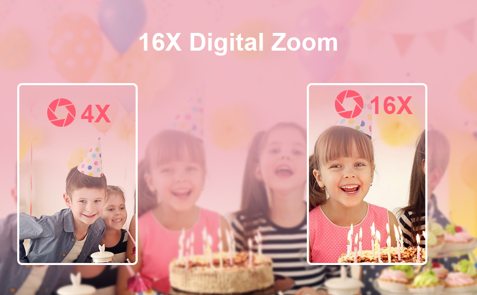 DSLR Camera, F=2.7 2.95mm 4K 64MP 16X Zoom Digital Camera Night Vision, 62mm Macro Lens 120° Wide Angle Video Camera with Fill Light & Microphone, Interconnection DSLR Camera, F=2.7 2.95mm 4K 64MP 16X Zoom Digital Camera Night Vision, 62mm Macro Lens 120° Wide Angle Video Camera with Fill Light & Microphone, Interconnection