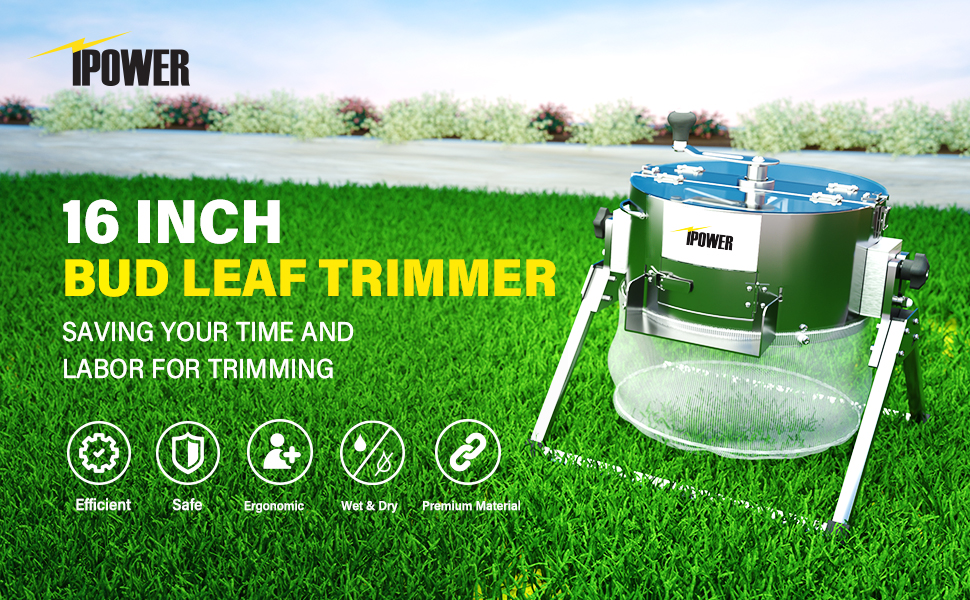 iPower Bud Leaf Reaper Bowl Hydroponic Dry Wet Plant