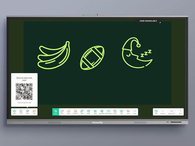 wireless screen share by mobile device or laptop computer