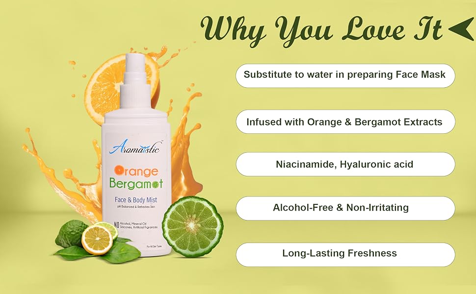 Face & Body Mist Orange Bergamot