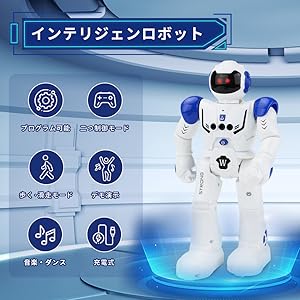 Amazon.co.jp: AUGYMER 電動ロボット インテリジェン おもちゃ