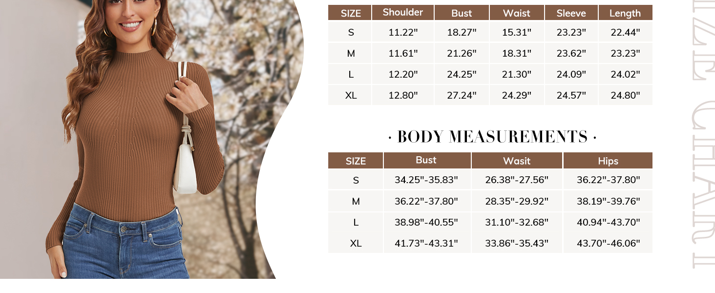 long sleeve turtleneck women