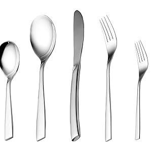 silverware table settings stylish accessories kitchenware sliver 20pcs 5 wedding gift