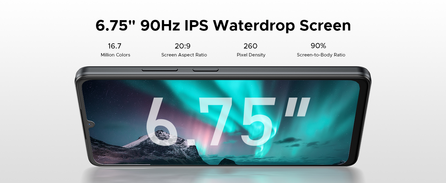  DOOGEE Note 58 Pro Smartphone boasts 6.74 HD+ display 