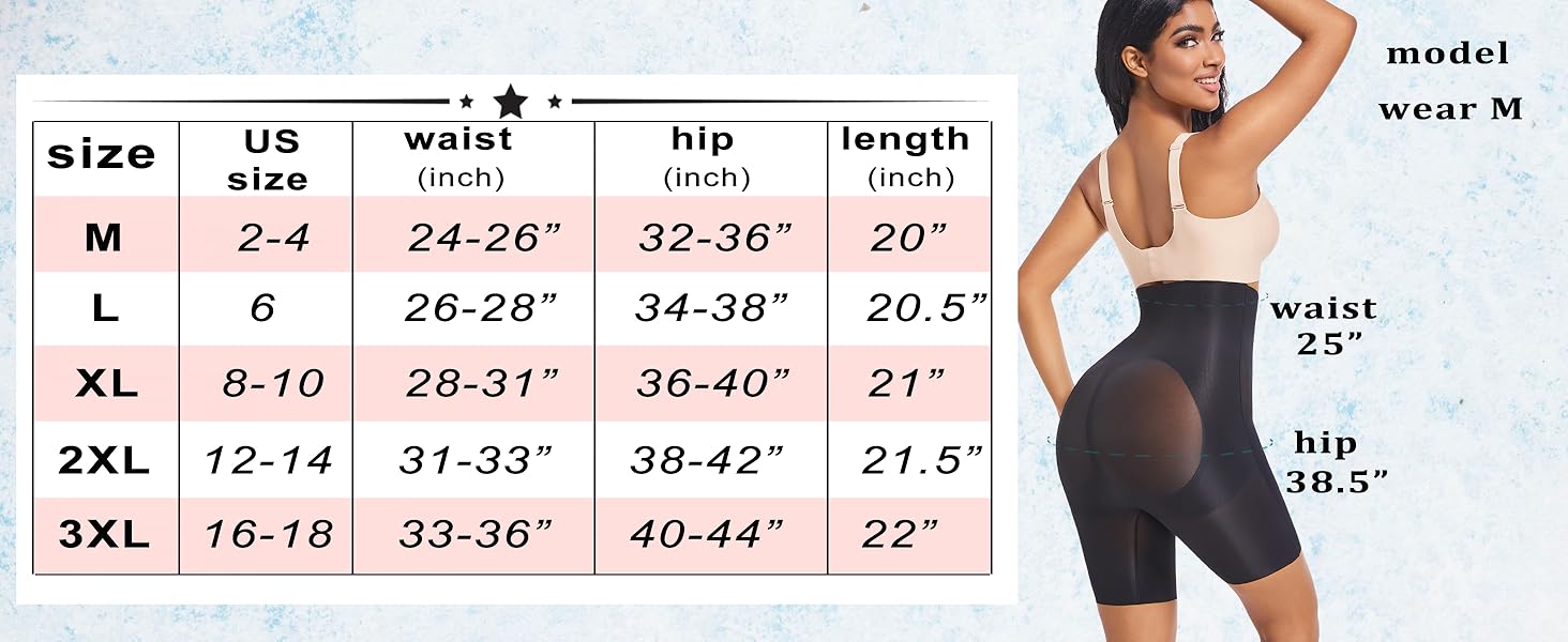 shapewear shorts for women