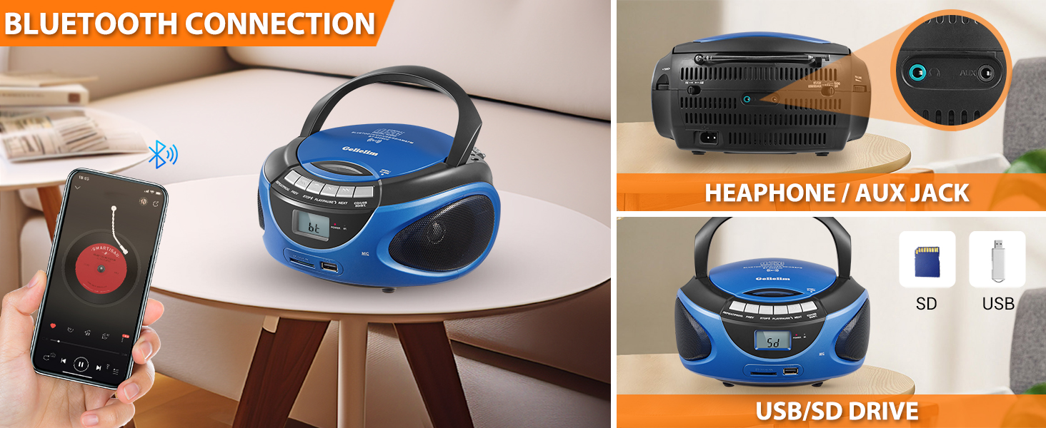 Multifunctional CD Player