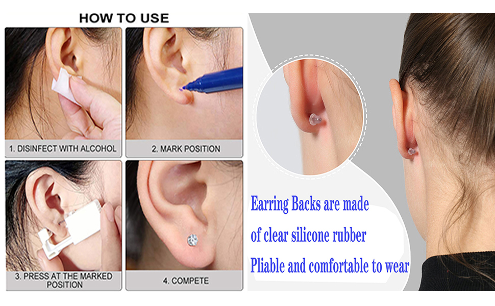 Multi Purpose Ear Piercing Gun Kit