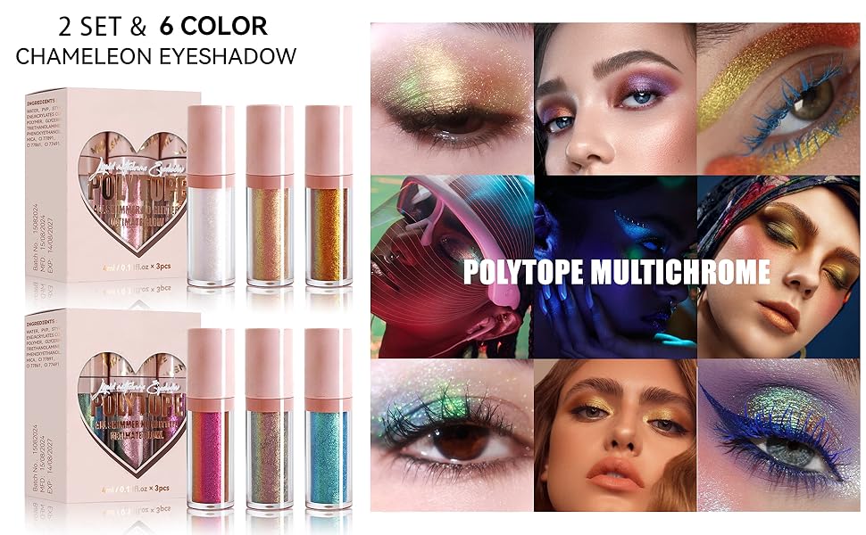 Metallic Liquid Eyeshadow Set
