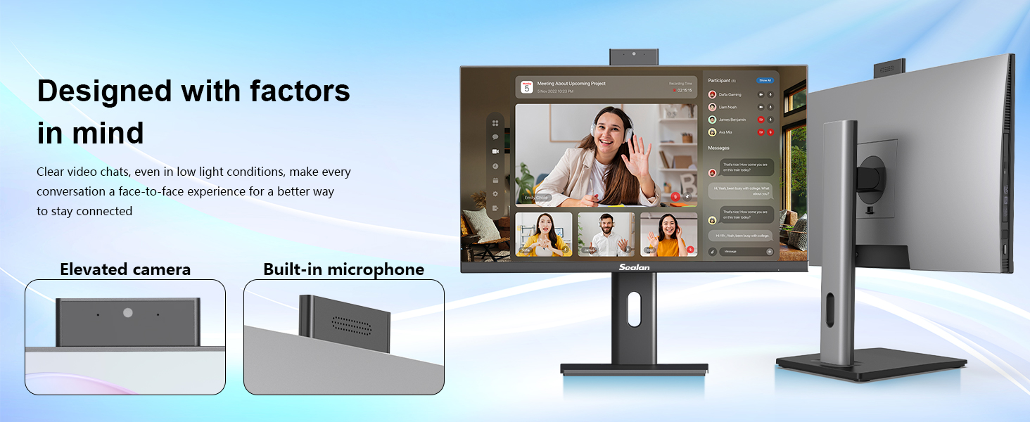 194e793c-c2f3-46d5-aeff-6909d36f0e7a.__CR0,0,1464,600_PT0_SX1464_V1___ All-in-One Computers Business Desktop 27” FHD 60Hz Display, Intel Core i5-8600,16GB DDR3 RAM, 512GB SSD, Webcam, HDMI, Type-C, Wi-Fi 6, Wired Keyboard & Mouse, Windows 11 Home