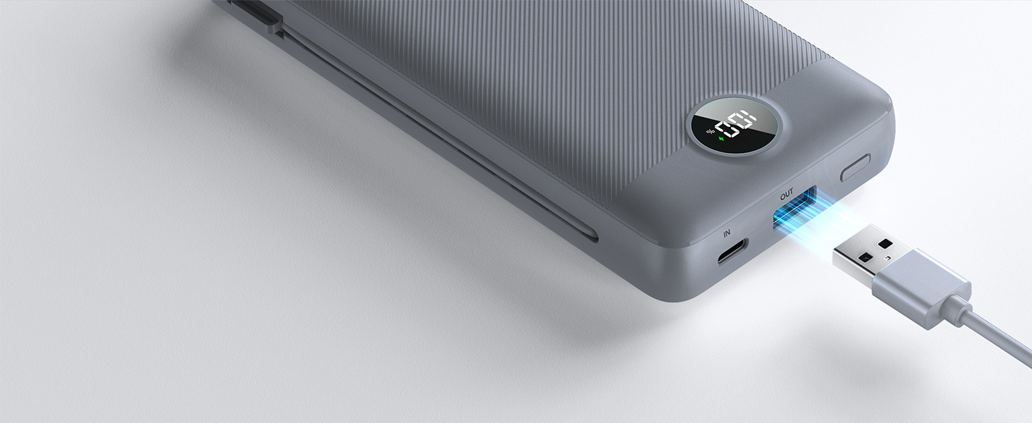 wall charger with battery