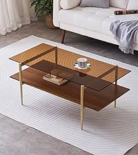 Amazon.com: LumFurn Rectangle Coffee Table, Mid-Century Amazon.com: LumFurn Rectangle Coffee Table, Mid-Century