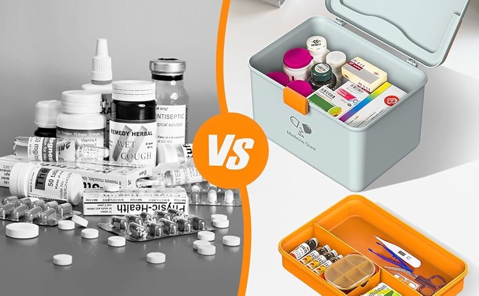 Medical Box Blue And Light Orange