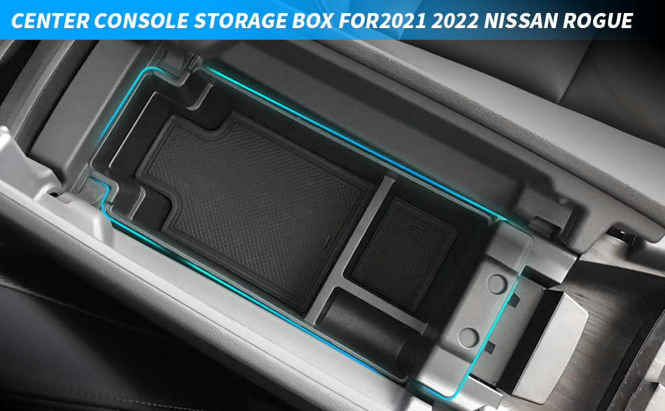 Bomely Fit 2021 2022 2023 Nissan Rogue Center Console