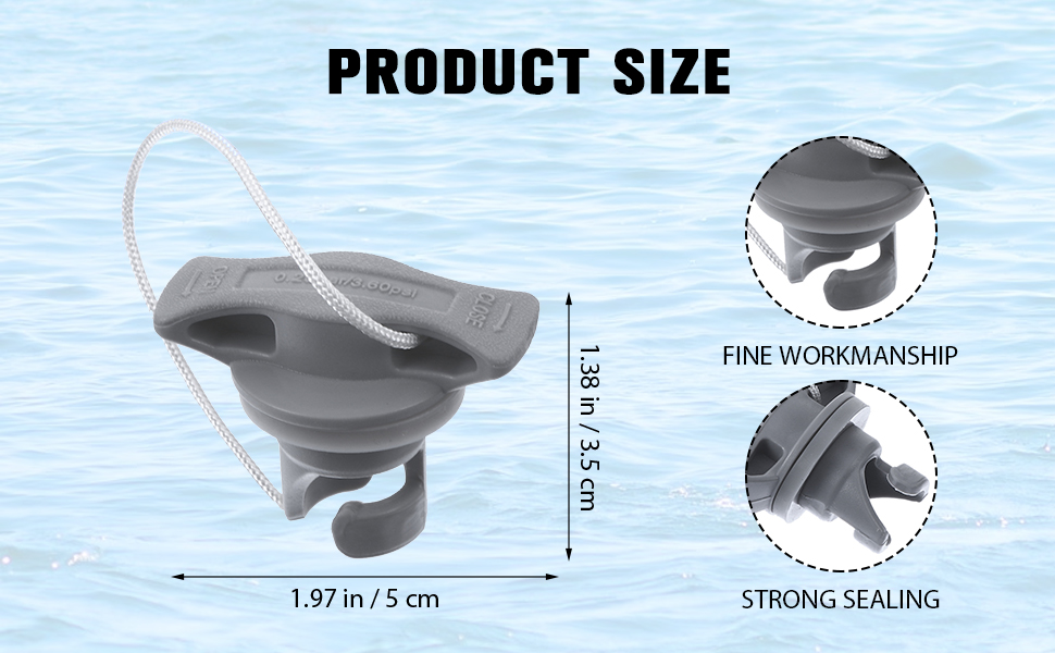 air valve caps for inflatables