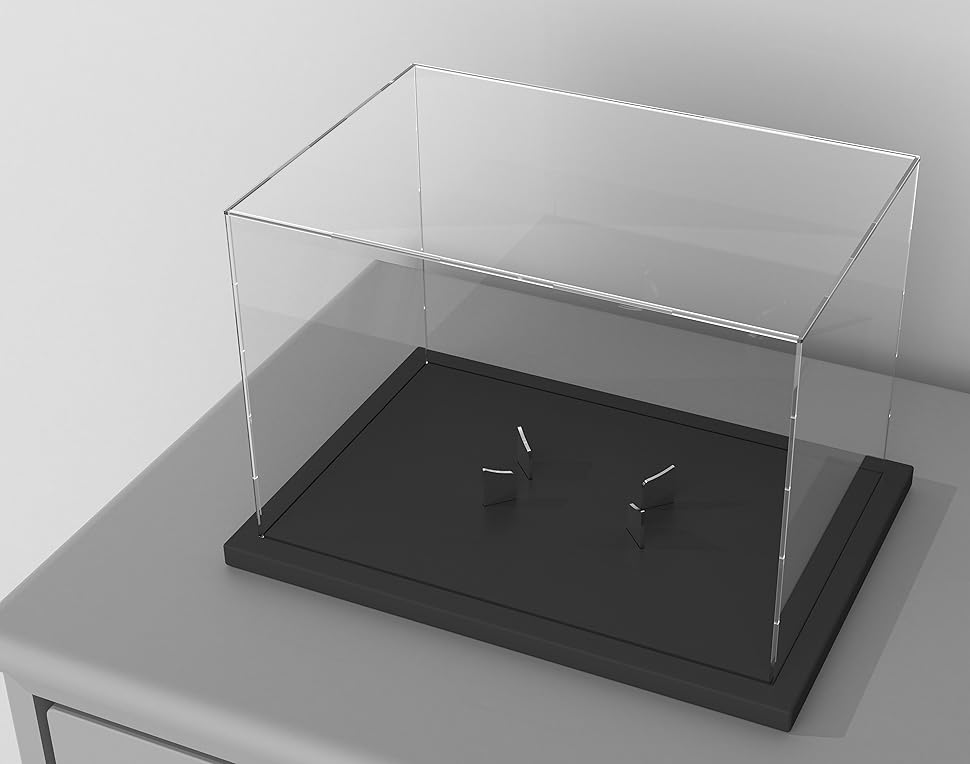 HEMYLU Football Display Case, Acrylic Display Box with