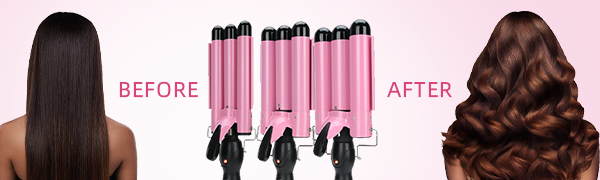 3 Barrel Curling Iron Wand