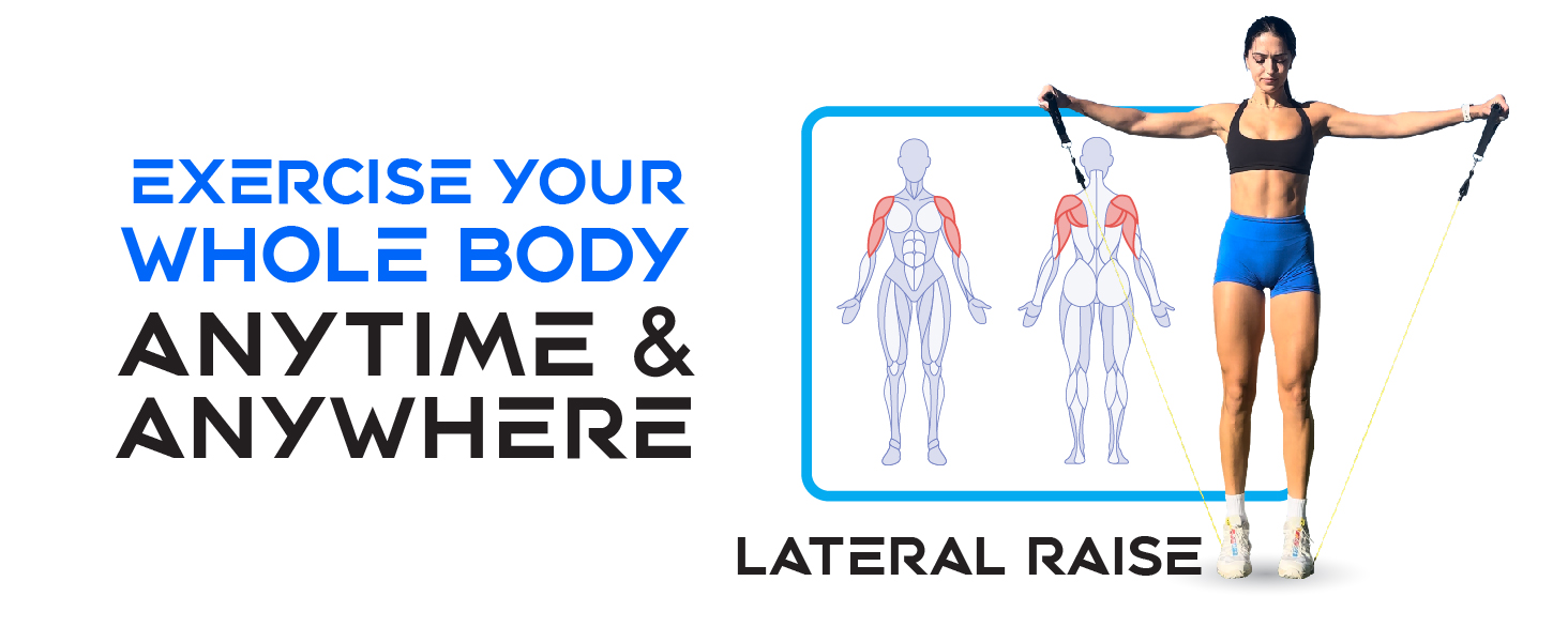 Exercise Your Whole Body Anytime Anywhere Lateral Raise Exercise
