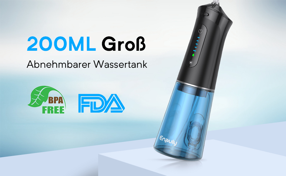 Irrigador bucal ganador de la prueba 2023 inalámbrico