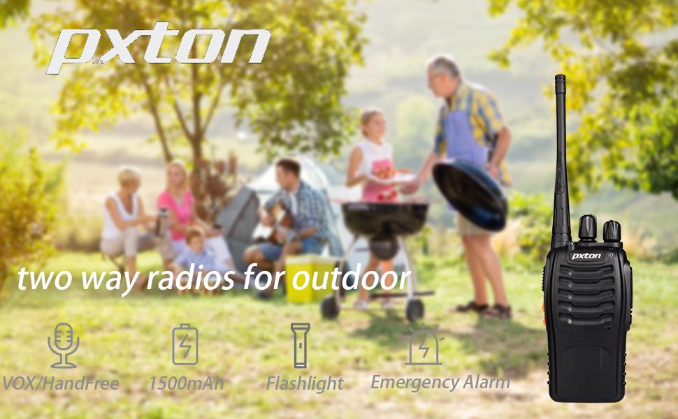 pxton two way radios for outdoor