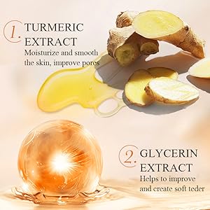 Smooth skin face wash