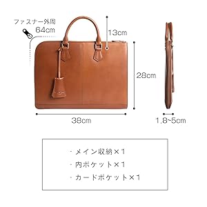 [Dom Teporna] ビジネスバッグ 薄型 ブリーフケース スリム 軽量 Amazon.co.jp: [Dom Teporna] Italy ビジネスバッグ 薄型 PC