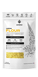 Aviate Lupini Flour - 16 oz