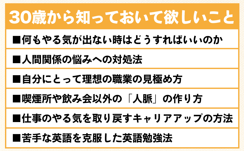 悩みの多い30歳へ。世界最高の人材たちと働きながら学んだ自分