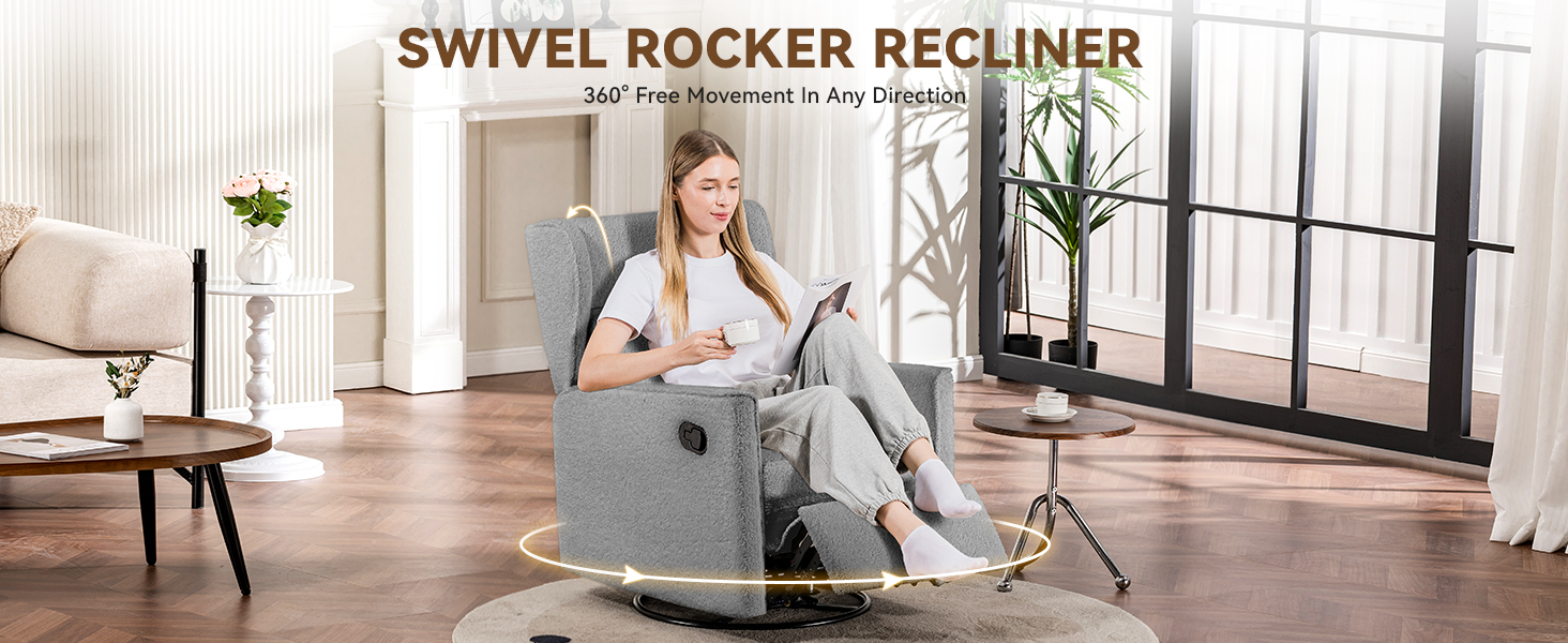 Swivel Rocker Recliner