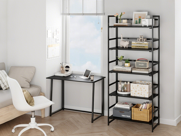 Amazon.com: BHG Vintage Multifunctional Folding Bookshelf