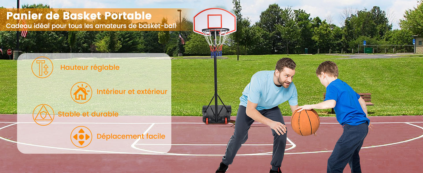 COSTWAY Panier De Basket Sur Pied-Hauteur Réglable 178-208cm-Base De Lestage Sur Roulettes En Acier PE 10 COSTWAY Panier De Basket Sur Pied-Hauteur Réglable 178-208cm-Base De Lestage Sur Roulettes En Acier PE -Pas Cher Clair Jardin Magasin AAHKMJXYDAFdJAOAIMEbOAchlkWZ0oakZn uVZ0mPidMNbILvCvspZ4oG3fPgIqc1P26RdPiG8KHKUtblW5 ULKvLD1OHzwX