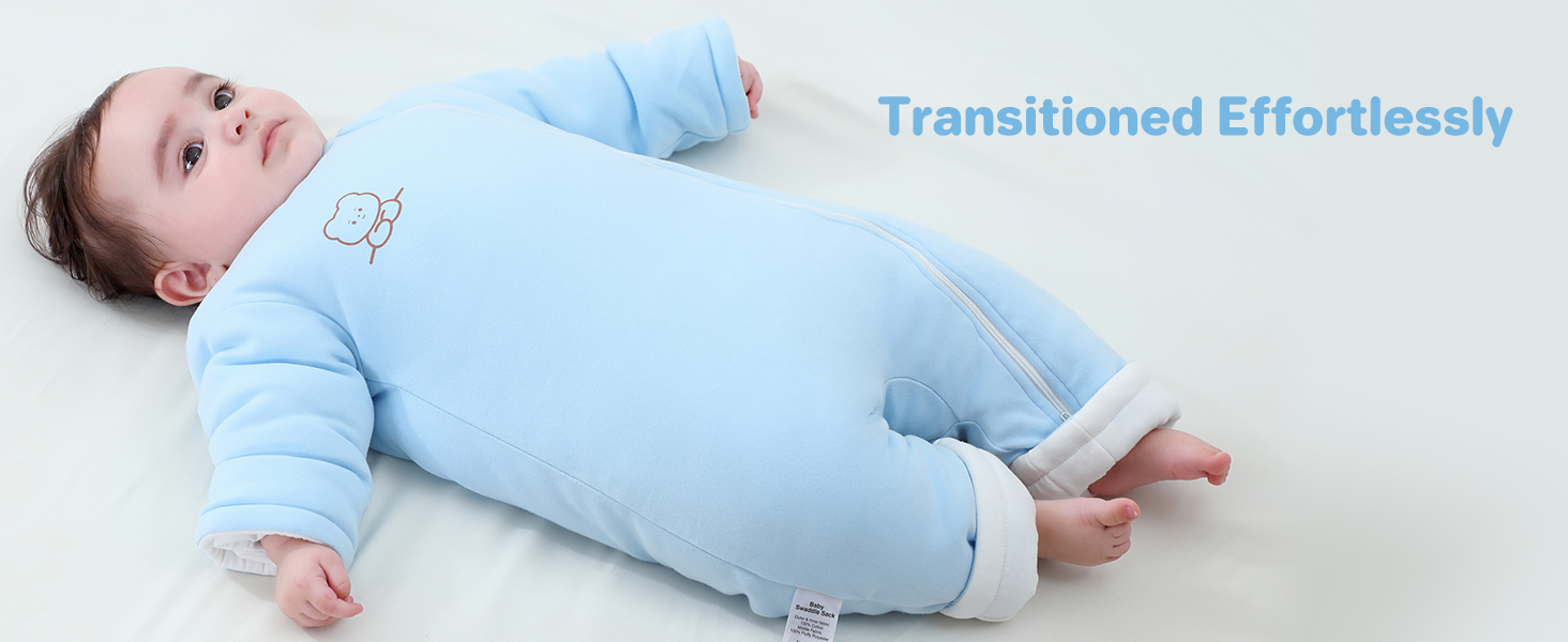 sleep sack baby sleep suit sleep suits 3-6 months sleepsuit 2.5 tog sleep sack with sleeves